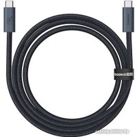 Кабель Baseus Flash Series 2 USB4 Full Featured Data Cable 240W USB Type-C - USB Type-C (1 м, черный)