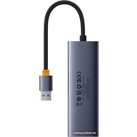 USB-хаб Baseus Flite Series 4-Port USB-A Hub B0005280A813-01