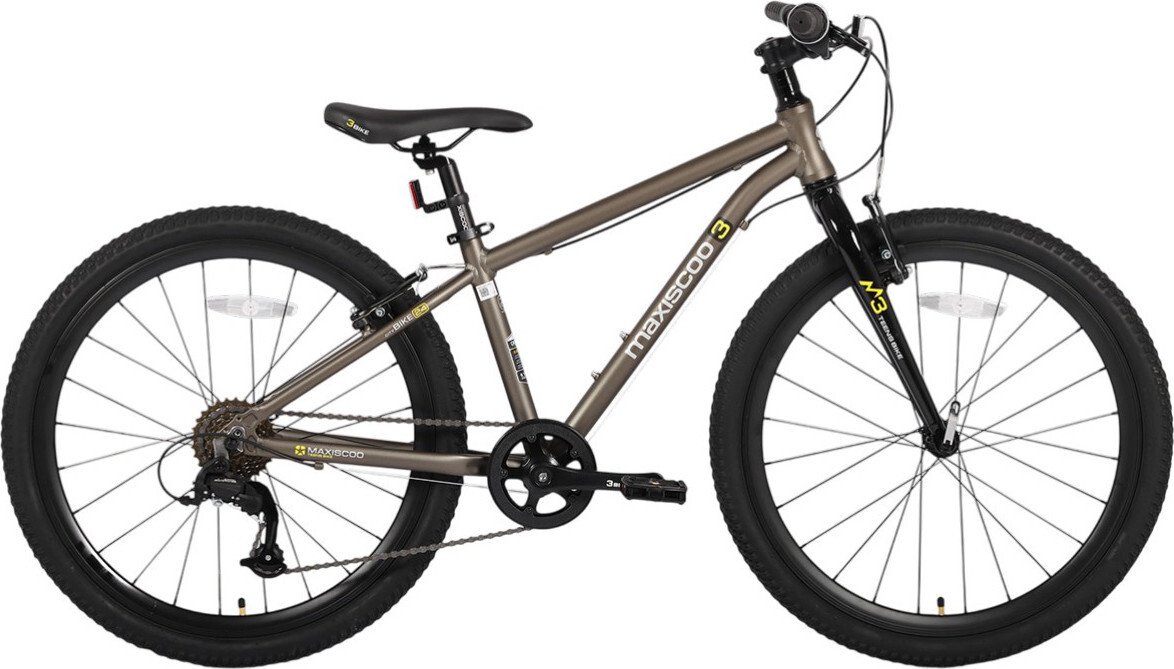 

Велосипед Maxiscoo 3bike 24 M 2026 MSC-M3-2422 (коричневый матовый, разобранный)