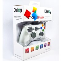 Геймпад Dialog GP-A20 (белый)