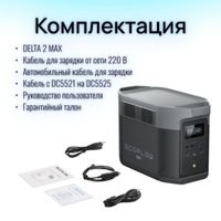 Портативная зарядная станция EcoFlow Delta 2 Max 2048