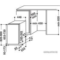 Встраиваемая посудомоечная машина Hotpoint-Ariston LSTF 9H124 CL EU
