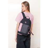 Городской рюкзак Grizzly RXL-327-3 (черный/розовый)