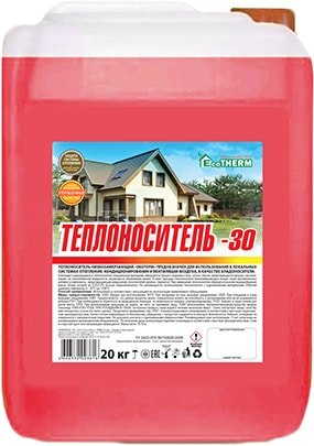 

Теплоноситель EcoTherm -30 C 20 кг
