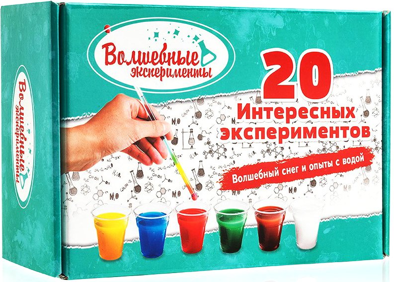 

Набор для опытов Волшебный снег 20 опытов с водой ms-10
