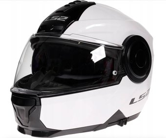Мотошлем LS2 FF902 Scope Solid (XS, белый глянцевый)