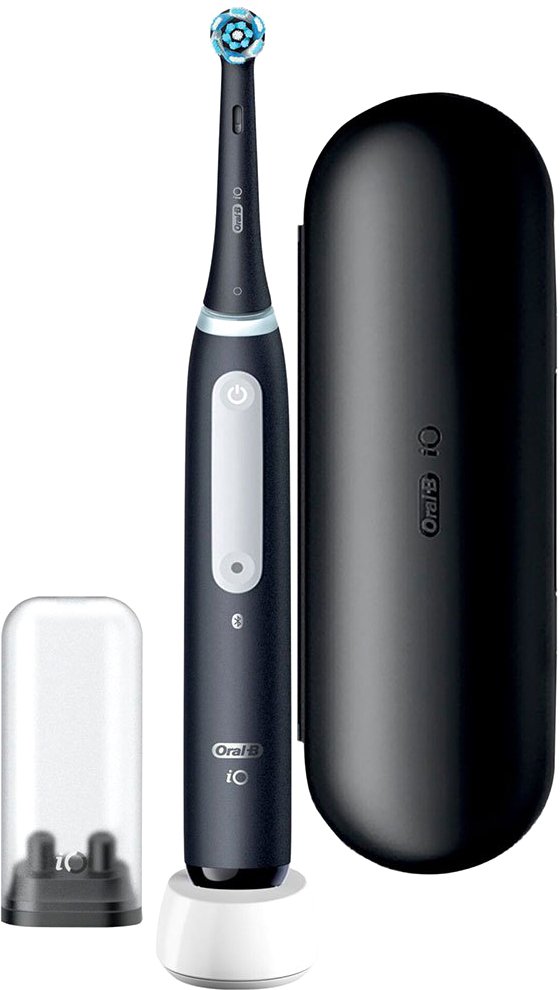 

Электрическая зубная щетка Oral-B iO Series 4 I1064.1B6.1DK 4210201415022 (черный)