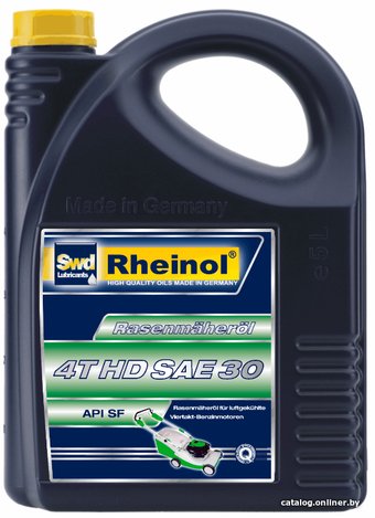 Моторное масло Rheinol Rasenmeherol 4T HD 30 4л