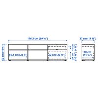 Стенка Ikea Vihals s49521112