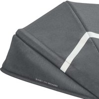 Коляска прогулочная «книга» Indigo Mega (темно-серый)