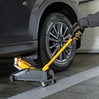 Подкатной домкрат Denzel 51230 2т