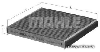 Салонный фильтр Mahle Knecht LAK490