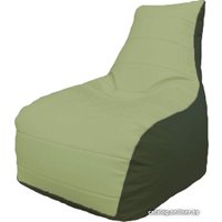 Кресло-мешок Flagman Бумеранг Б1.3-04 (оливковый/зеленый)