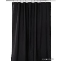 Шторка-занавеска для ванны Home One Linen 180x200 412878 (черный)