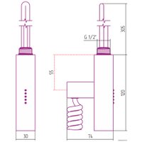 ТЭН Сунержа CUBE 3.0 15-1517-5007
