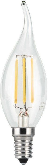 

Светодиодная лампочка Gauss LED Filament Candle tailed E14 7 Вт 2700 К 104801107