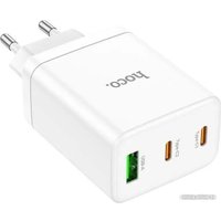 Сетевое зарядное Hoco N33 Lightning (белый)