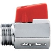 Запорная арматура ITAP Кран шаровый Mini 126 1/2" (красный)