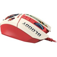 Игровая мышь A4Tech Bloody W63 Max Proxy Boom (бежевый/красный)