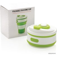 Термокружка Xindao P432.607 350 мл (зеленый/белый)