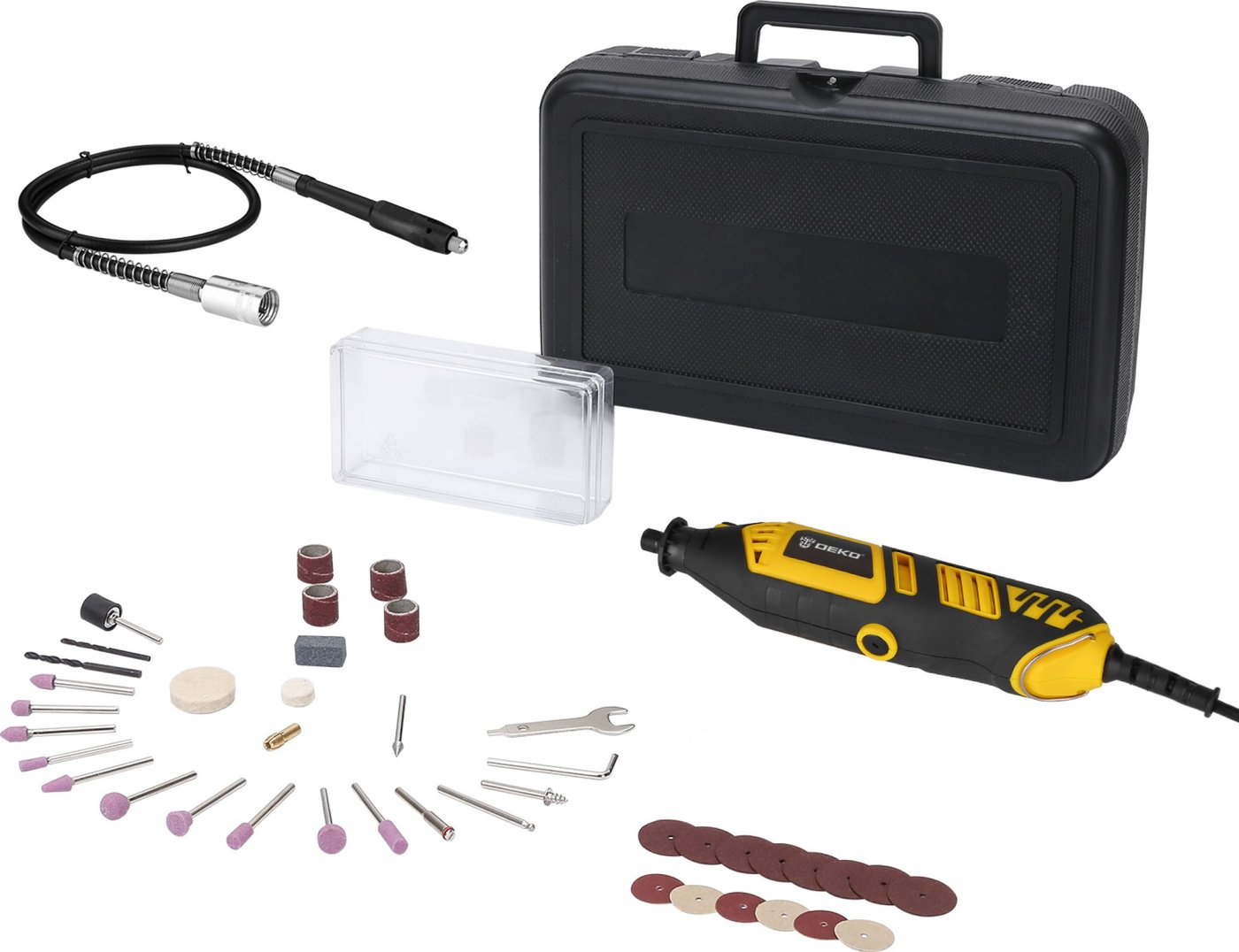 

Гравер Deko DKRT350E-LCD SET 43 063-1413