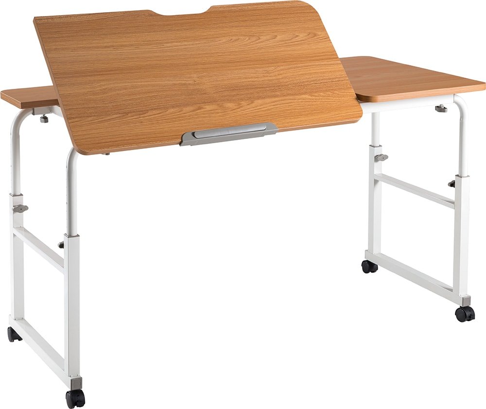 

Стол ErgoSmart Overbed Big Desk (дуб натуральный/белый)