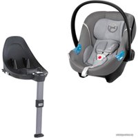 Детское автокресло Cybex Aton M + Base M-Fix (manhattan grey)