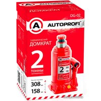 Бутылочный домкрат Autoprofi DG-02 2т