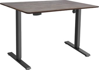 Стол с регулировкой высоты ErgoSmart Wooden Electric Desk Slim 1200х600х27мм (прямой край, дуб галифакс/черный)