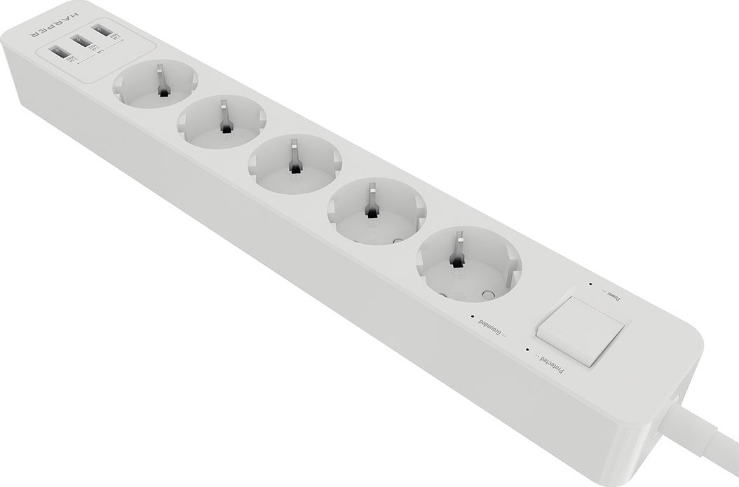 

Сетевой фильтр Harper UCH-530 (белый)