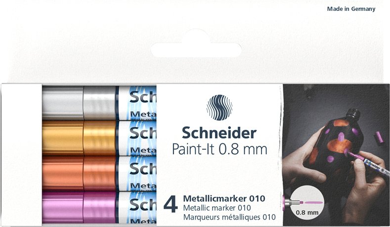 

Набор маркеров Schneider Paint-It 010 ML01011501 (4 цвета)