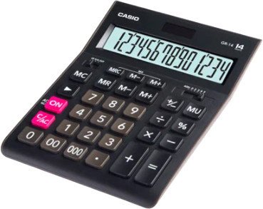 

Бухгалтерский калькулятор Casio GR-16-W-EP (черный)