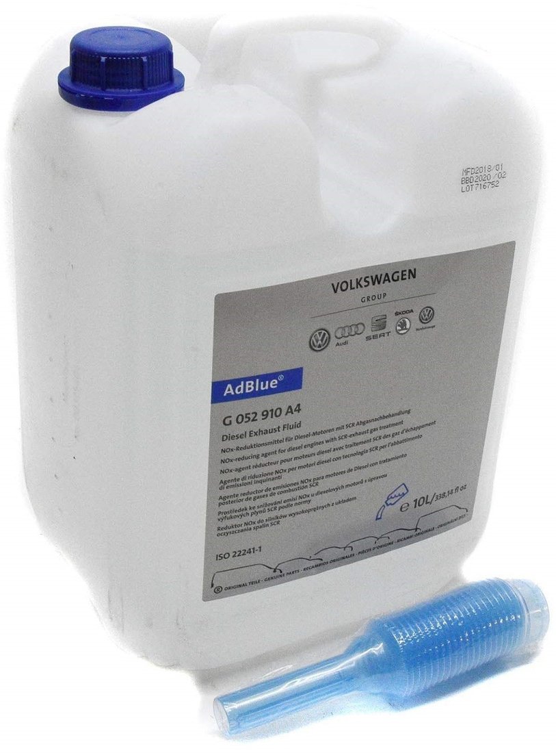

Присадка VAG AdBlue раствор мочевины G052910M4 10л
