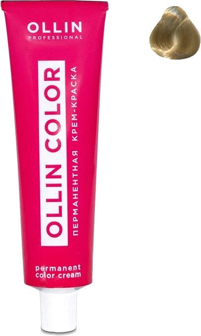 

Крем-краска Ollin Professional Color перманентная 10/0 светлый блондин 60 мл