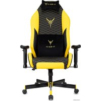 Игровое (геймерское) кресло Knight Neon (черный/желтый) в Пинске