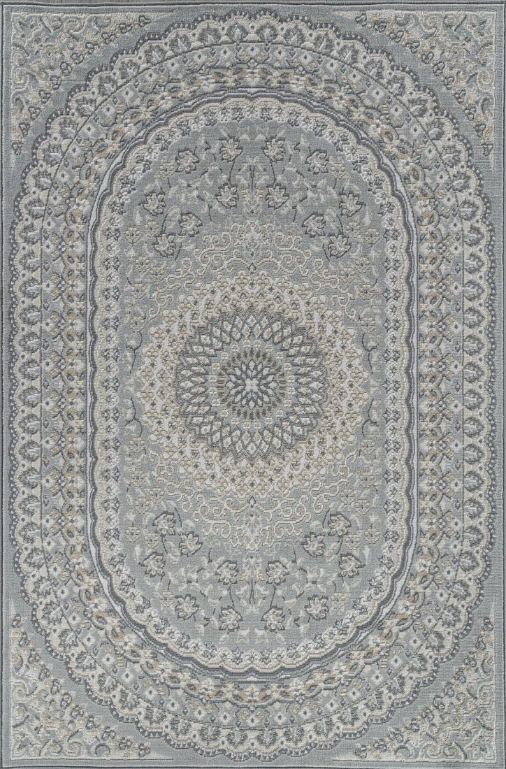 Ковер для жилой комнаты Merinos Cuba F399-STAN-BLUE (1х2)