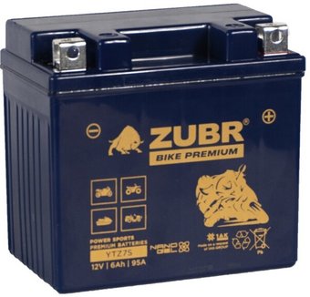 Zubr Premium YTZ7S R+ (6 А·ч)