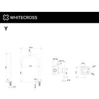 Смеситель Whitecross Y1219BL (черный матовый)