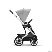 Коляска прогулочная «книга» Cybex Talos S Lux (SLV lava grey)