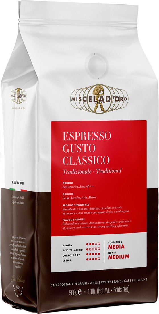 

Кофе Miscela d'Oro Espresso Gusto Classico 500 г