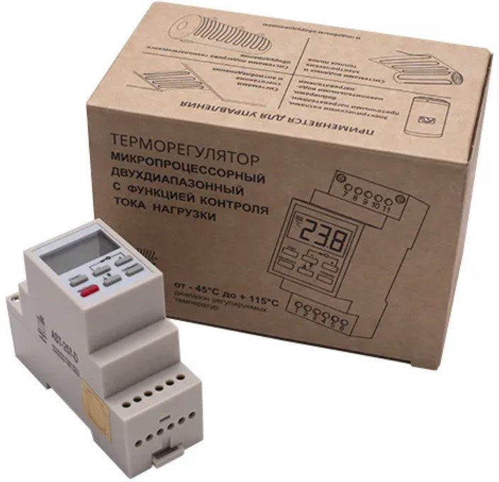 Терморегулятор SPYHEAT AST-257-D На DIN-рейку