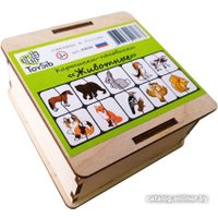 Развивающая игрушка ToySib Картинки-половинки Животные TS-03030