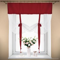 Тюль Loon Алисия 2x1.7 м (красный)