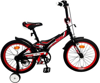 Детский велосипед Bibi Space 20 2021 (красный/черный)