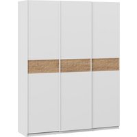 Шкаф-купе Трия Оскар Скания Т2 1800 268668 (ручка белая/белый снег/белый снег/дуб тортугга)