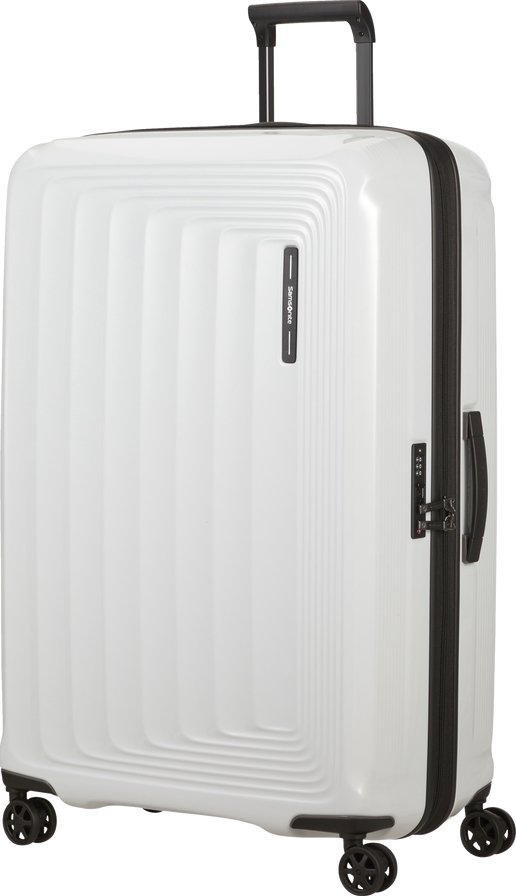 

Чемодан-спиннер Samsonite Nuon Metallic White 81 см