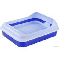 Туалет-лоток Альтернатива Zoo Plast Верный друг М6414 (синий)