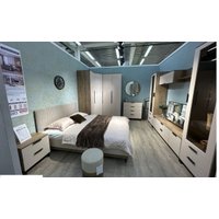 Полка MLK Тоскана (900) с гор.дв. (Дуб табачный/Бисквит)