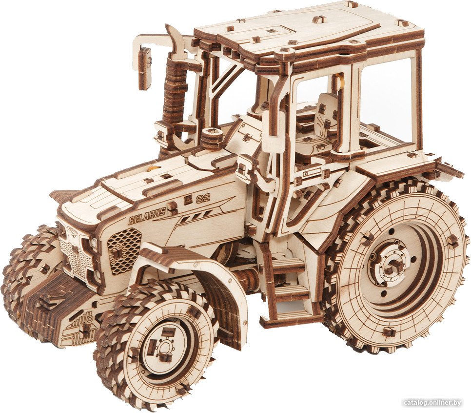 3Д-пазл Eco-Wood-Art Трактор Беларус-82