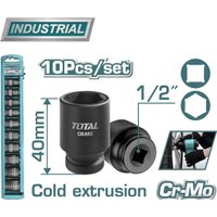 Набор головок слесарных Total THISTD12101